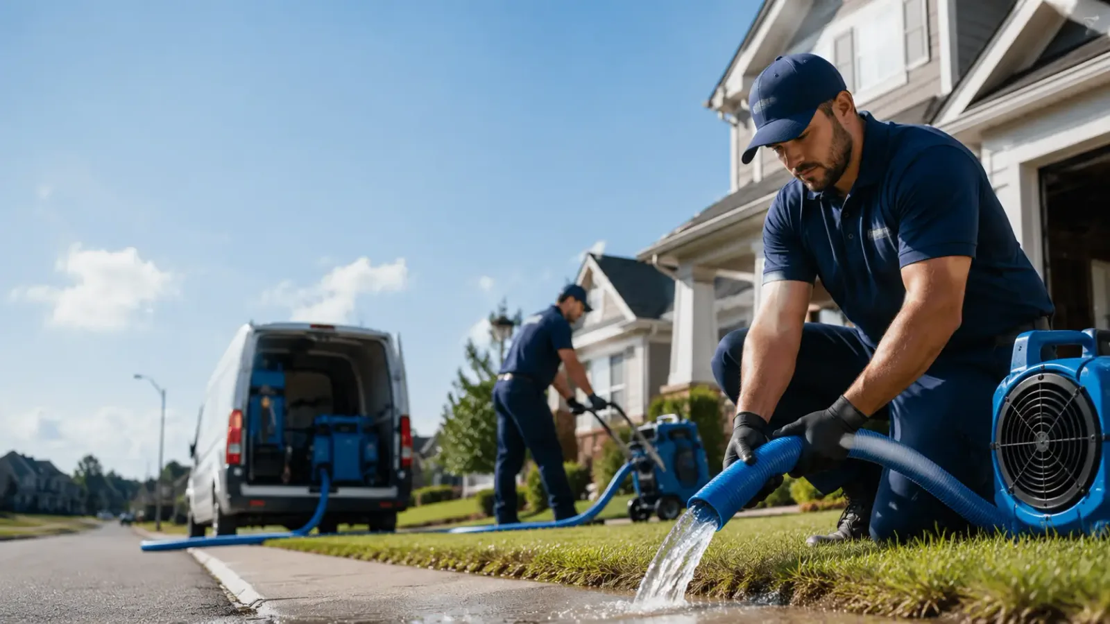 Flood Damage Restoration in Silver Lake, IN